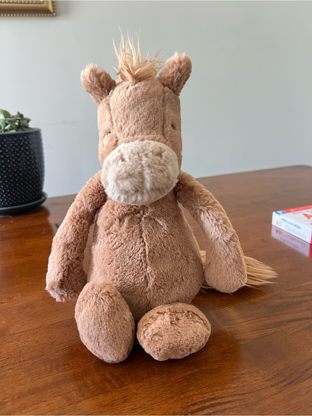 Jellycat Brown Plush Horse Stuffed Animal